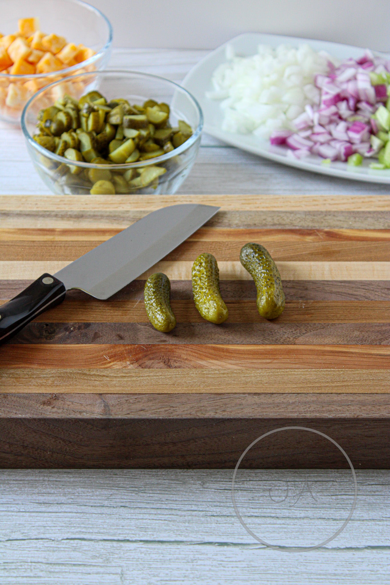 Crunchy Dill Pickle Pasta Salad Set 4 of 5