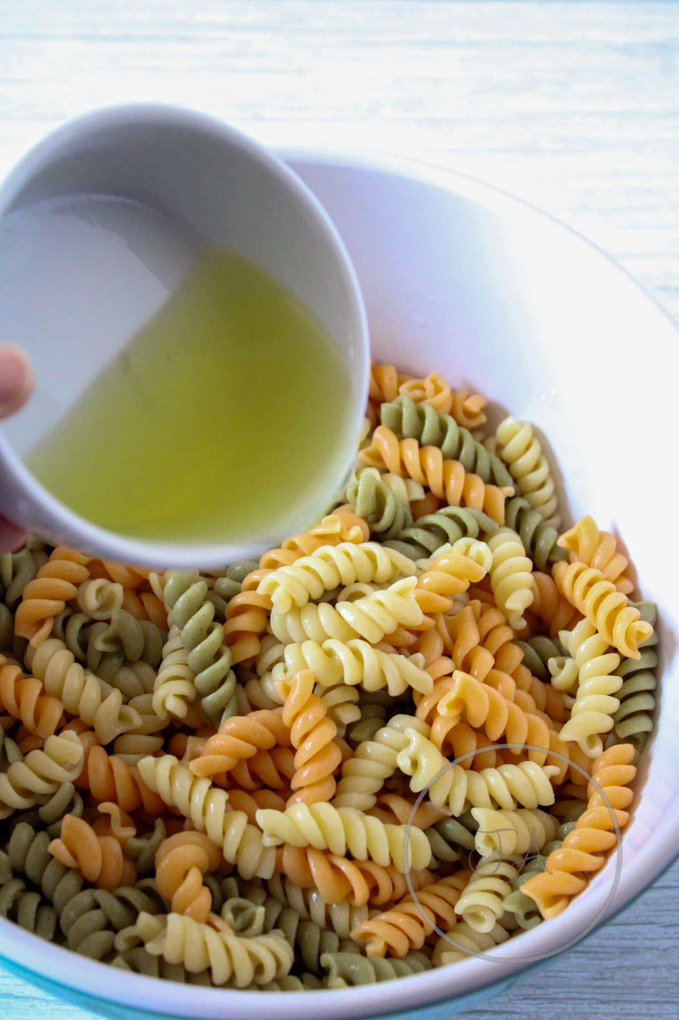 Crunchy Dill Pickle Pasta Salad Set 4 of 5