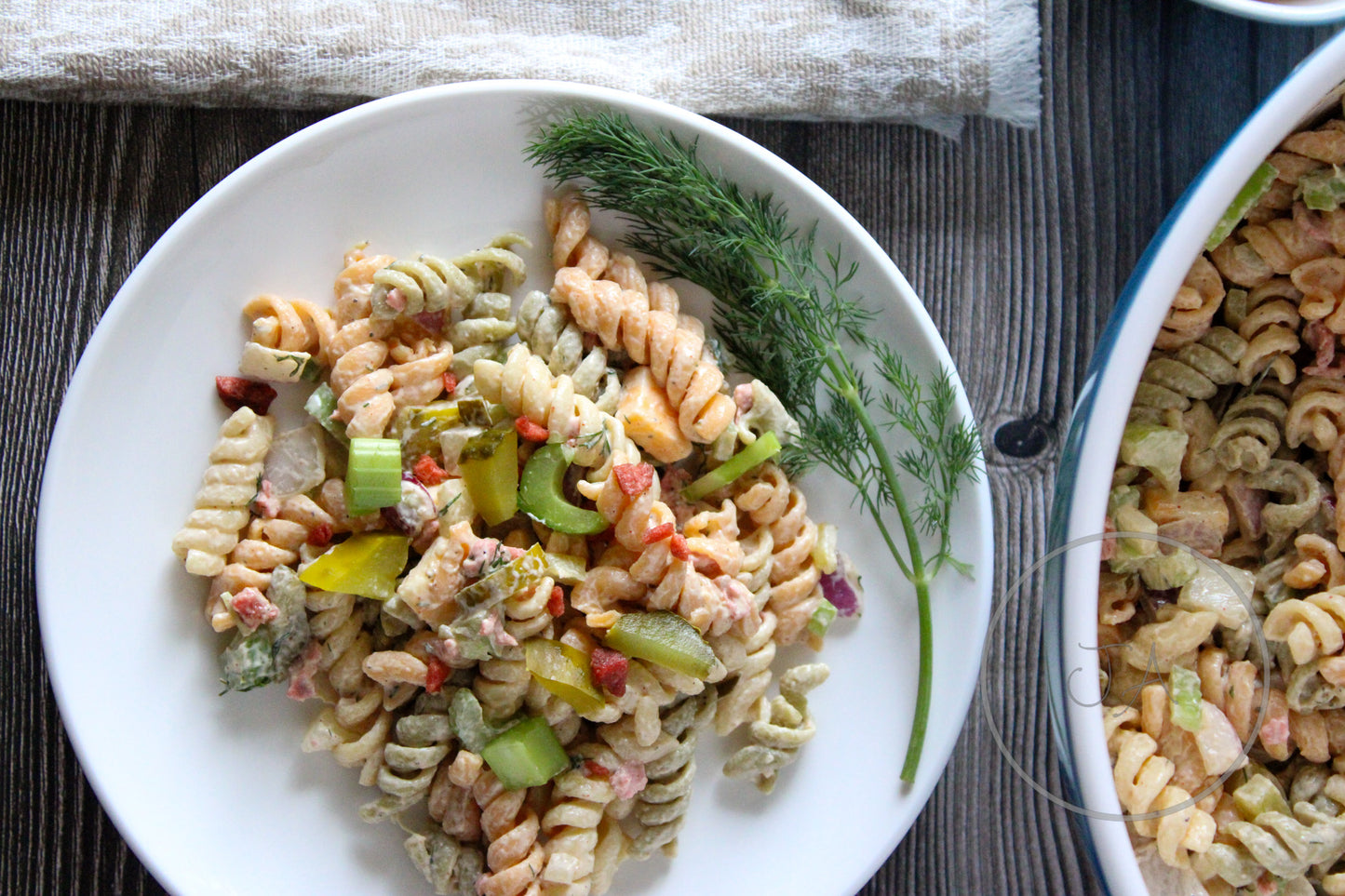 Crunchy Dill Pickle Pasta Salad Set 2 of 5