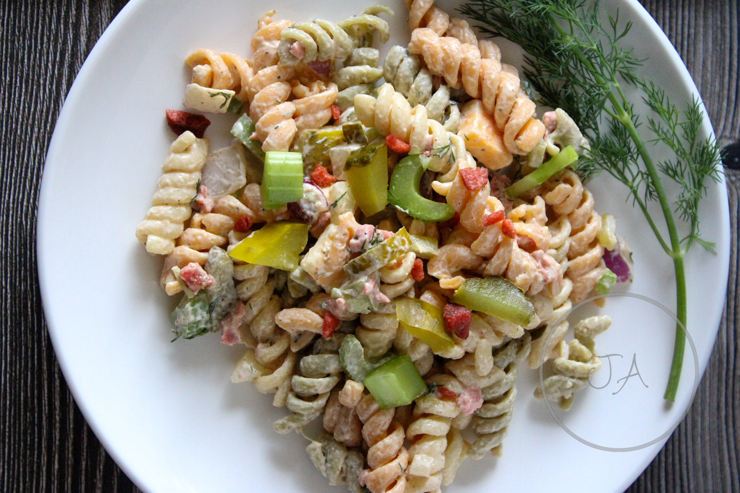 Crunchy Dill Pickle Pasta Salad Set 2 of 5