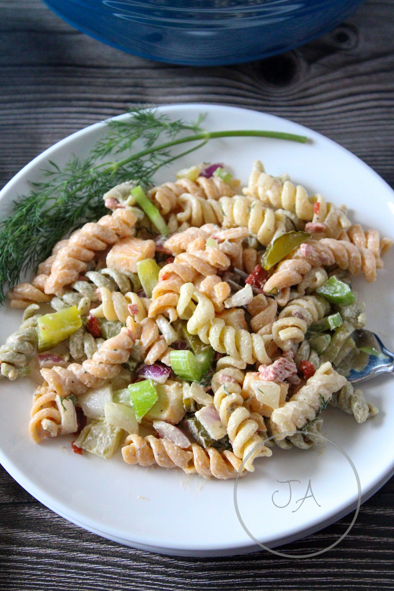 Crunchy Dill Pickle Pasta Salad Set 2 of 5