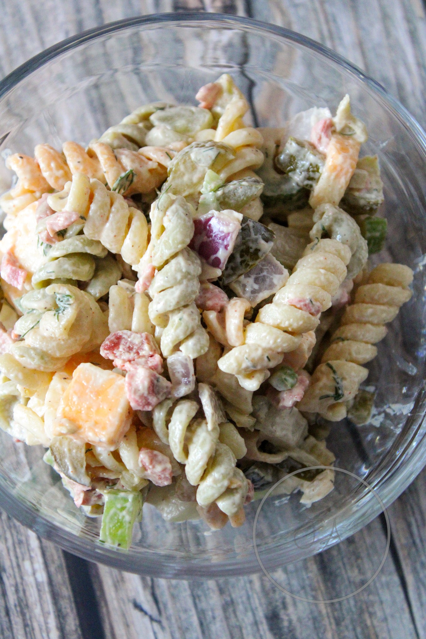 Crunchy Dill Pickle Pasta Salad Set 3 of 5